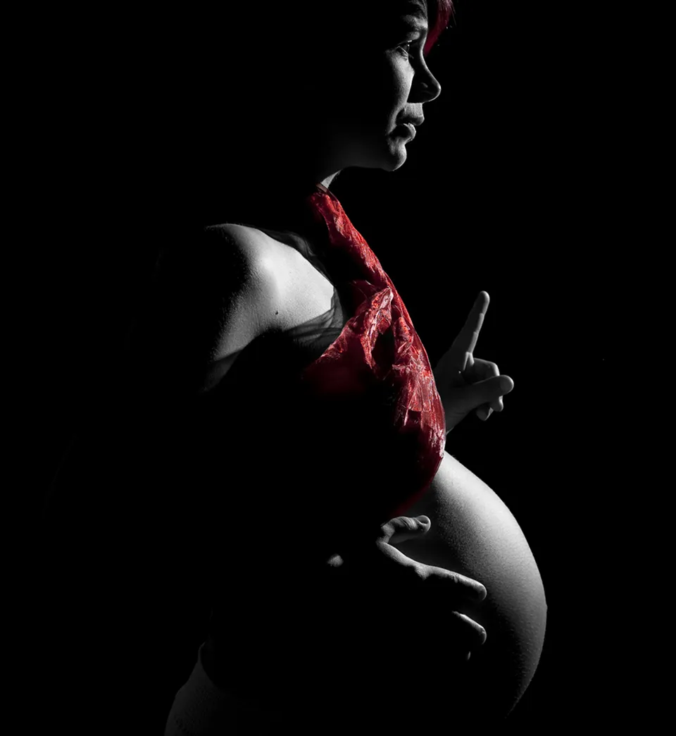 Photographie de femme enceinte